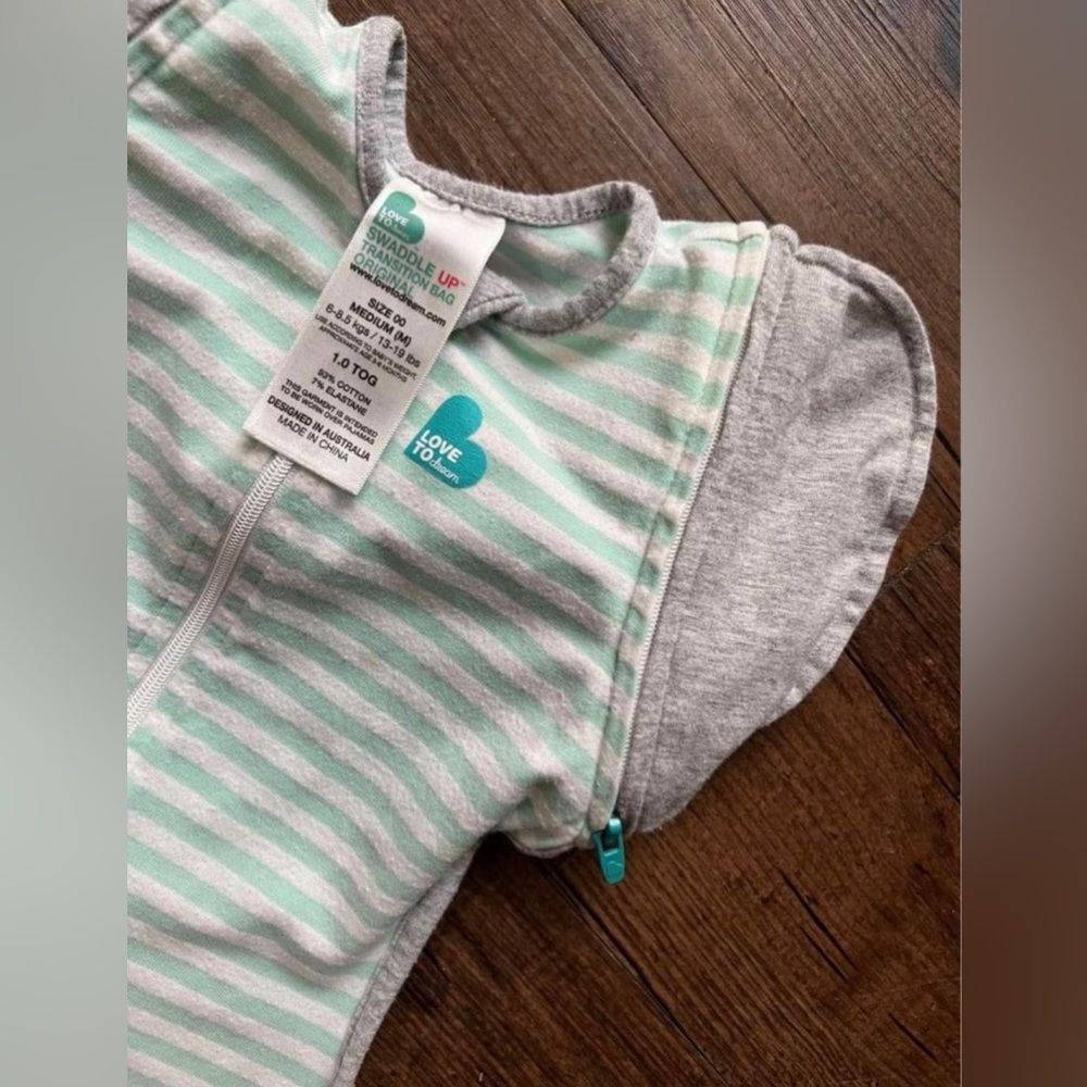 Transitional sleep sack